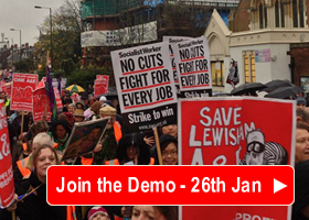 Join the 'Save Lewisham Hospital' Demo on Saturday 26th January Join the 'Save Lewisham Hospital' Demo on Saturday 26th January